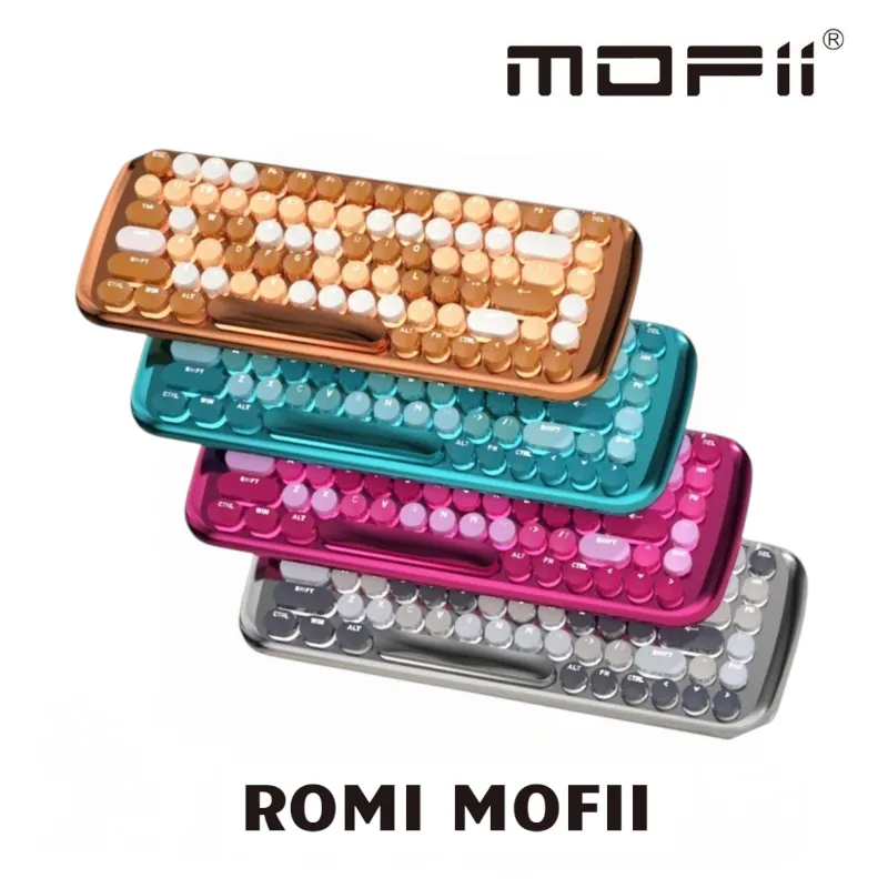 Bàn phím cơ  không dây 3 chế độ MOFII ROMI